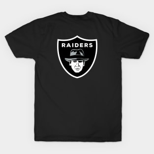 Indiana Raiders (Jones 81 – Double sided T-shirt design) T-Shirt